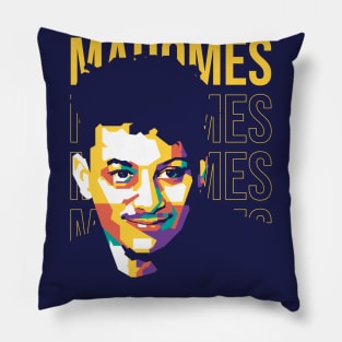 Patrick Mahomes On WPAP Pillow