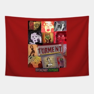 Broadway Zombie Torment Tapestry
