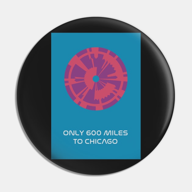 JPL/NASA Perseverance Parachute "600 miles to Chicago" Request Poster #6 Pin by Walford-Designs