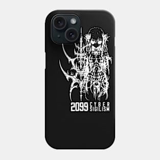 cyber girl Phone Case