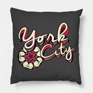 York City Jersey Logo Pillow