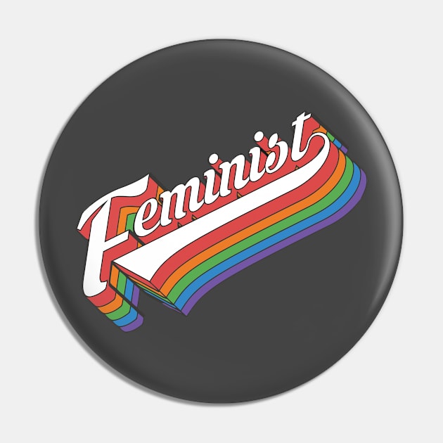 Feminist Men Women Feminists Feminism Pin by TeeTeeUp