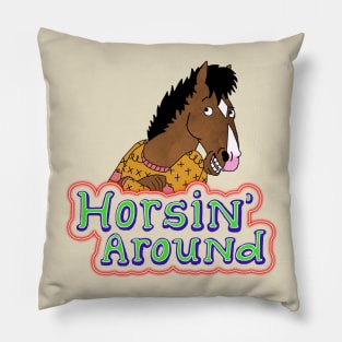 horsin' around Pillow