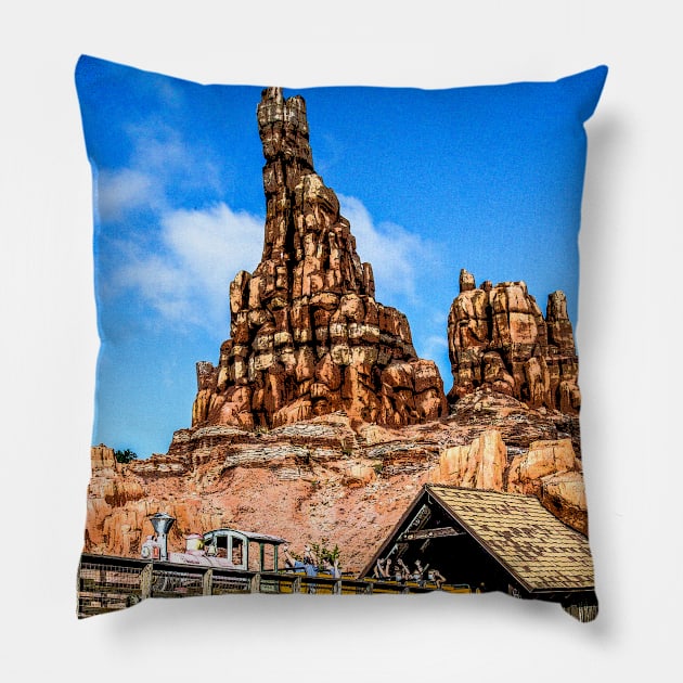 Big Thunder Pillow by swgpodcast