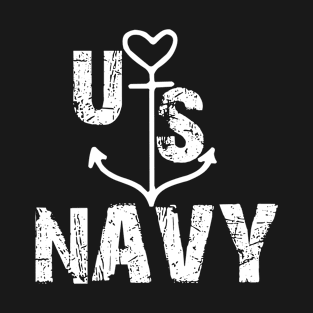 USA Navy Anchor Marine Gift T-Shirt