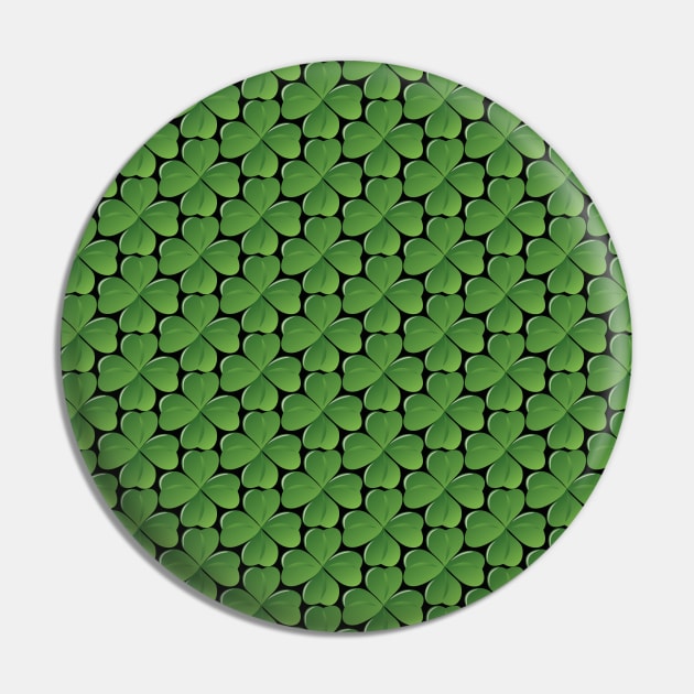 Four Leaf Cover Pattern Pin by Daily Design