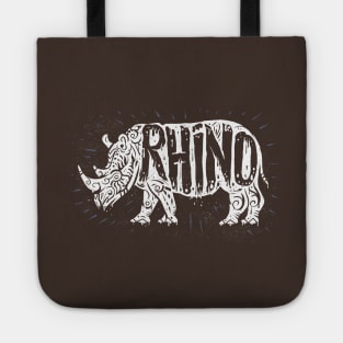 Rhino - White Tote