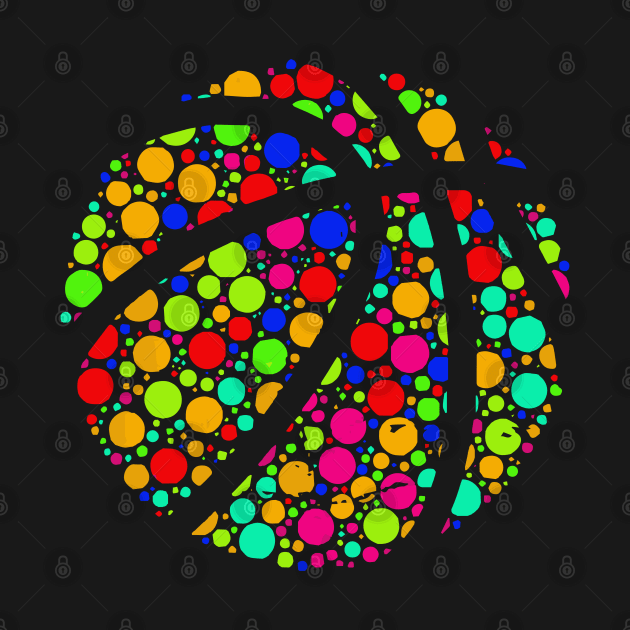 Dot day 2022 Colorful Basketball Boy International Dot Day by PinkyTree