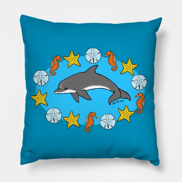 Dolphin Pillow by HonuHoney