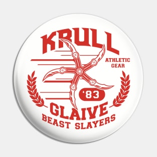 Krull Glaive Beast Slayers Athletic Gear Pin