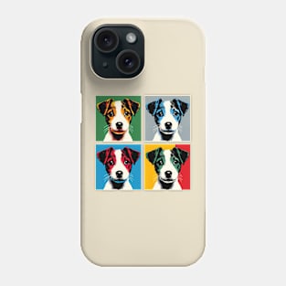 Pop Retro Art Jack Russell Terrier - Cute Puppy Phone Case