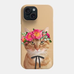 Flower Cat Phone Case