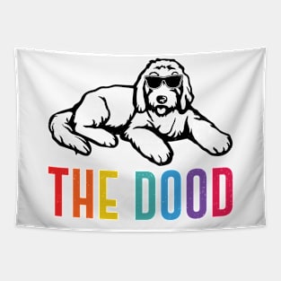 The Dood Goldendoodle - Funny Goldendoodle Dog Fan Tapestry