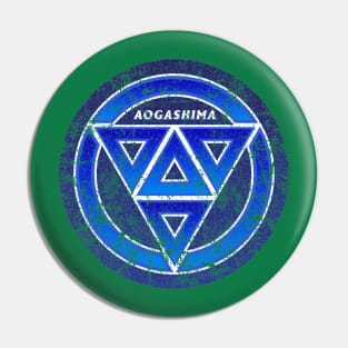 Aogashima - Tokyo Metropolis - Prefecture of Japan - Distressed Pin