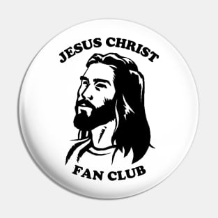 For Jesus Christ Fans Devotional Illustration for Christians Pin