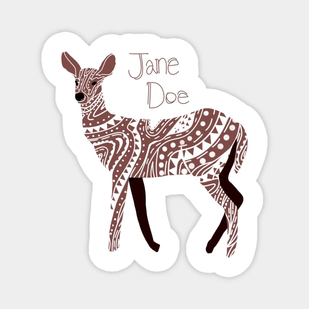 Pat Jane Doe Magnet by AmeAki