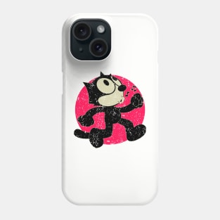 felix the cat keep walking Phone Case