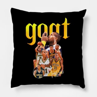 Reggie Miller 'Goat' Signature Shirt Pillow