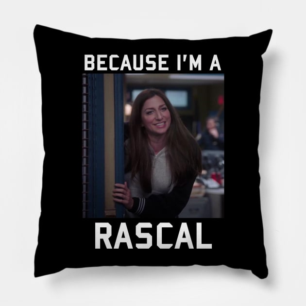 Brooklyn Nine-Nine: Gina Rascal Pillow by AlternativePunk