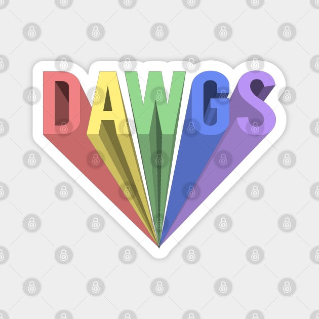 DAWGS Magnet by doodlesbydani