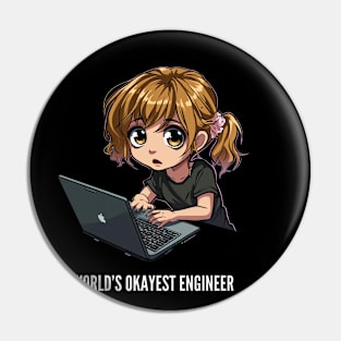 World's Okayest Engineer v5 Pin