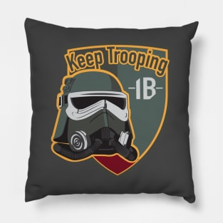 Keep Trooping Mud Pillow