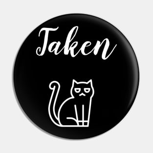 Cat Owned Pin