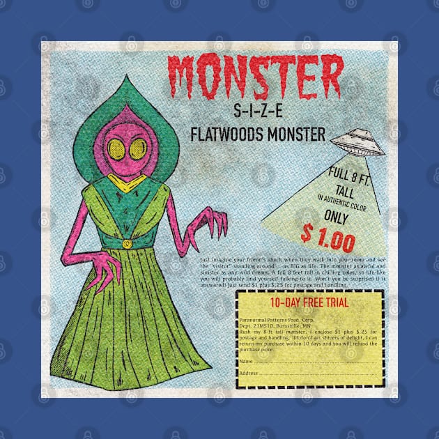 Flatwoods Monster by Cottage 13 Designs