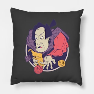 Samurai Rolling Dice Pillow