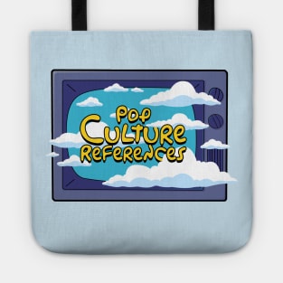 Pop Culture References Simpsons TV Tote