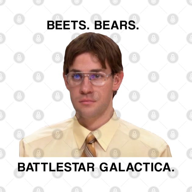 Beets. Bears. Battlestar Galactica. by aterkaderk