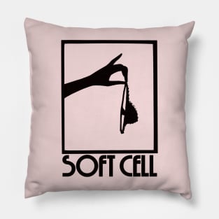 Soft Cell \/\/\ Aesthetic 80s Fan Art Pillow