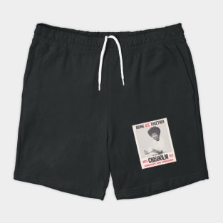 Shirley Chisholm presidential campaign poster, Black History, Black Woman Shorts