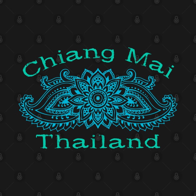 Chiang Mai Thailand Medalian Thai Digital Nomad by Pine Hill Goods