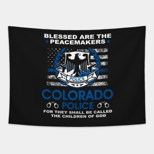 Colorado Police  – Blessed Are The PeaceMakers Tapestry