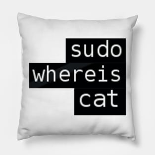 Sudo whereis cat Pillow