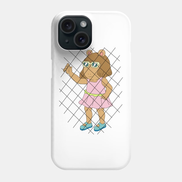 D.W. Behind Bars Phone Case by ShayliKipnis