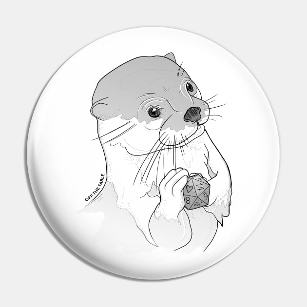 OtTer Pin by Off the Table Merch