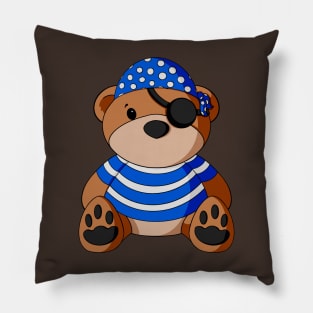 Pirate Teddy Bear Pillow