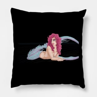 Dark Mermaid Pillow