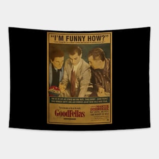 Goodfellas Musical Score Tapestry