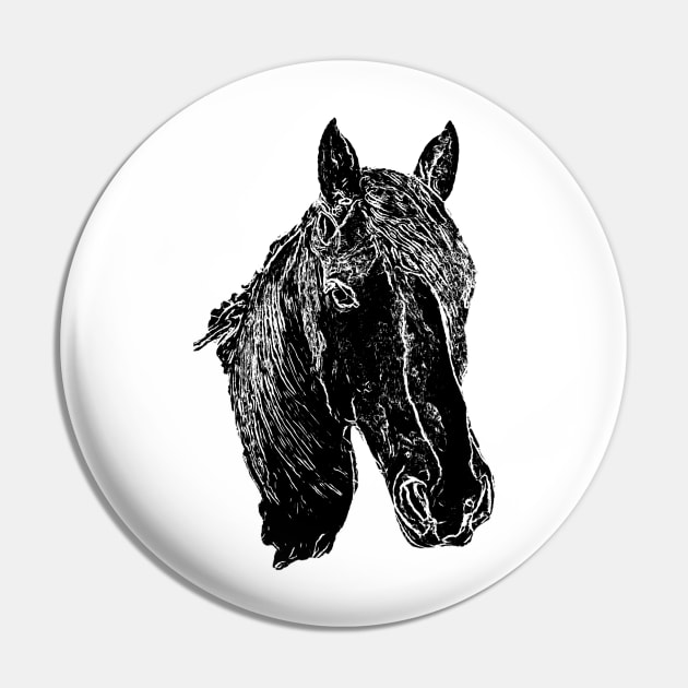 horse Pin by rickylabellevie