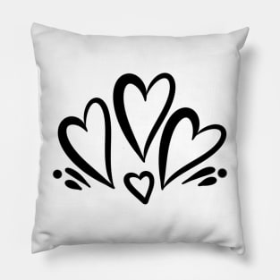 Hearts Pillow