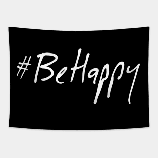 #BeHappy Tapestry