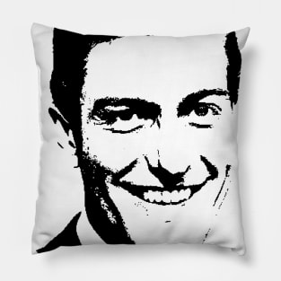 Dick Van Dyke Pop Art Portrait Pillow