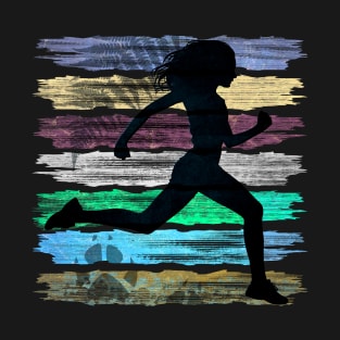 Run Colors Girl T-Shirt