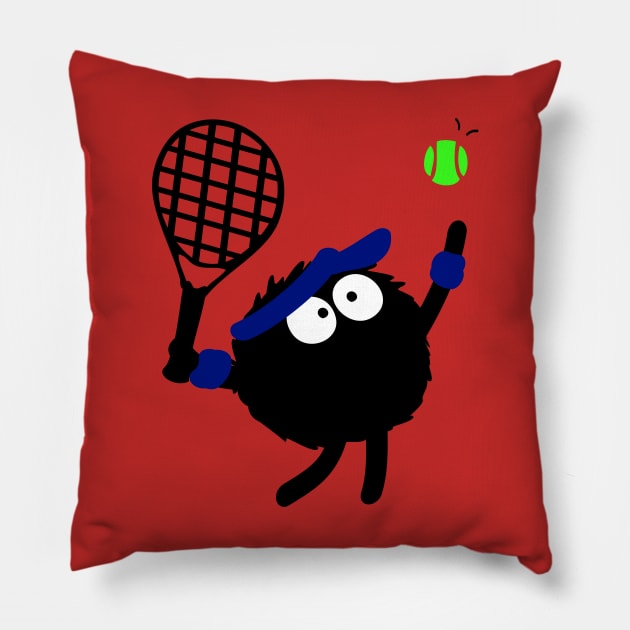 Tennis player Pillow by CindyS