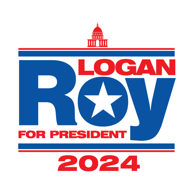 Logan Roy for President by MindsparkCreative