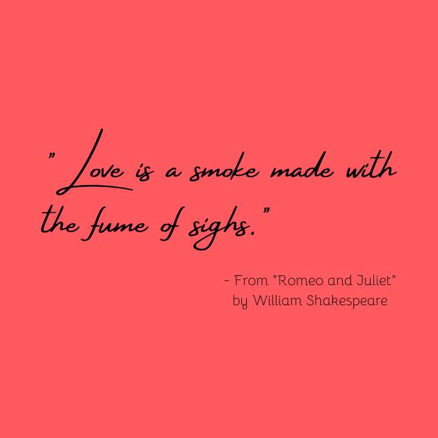 A Quote about Love from "Romeo and Juliet" by William Shakespeare by Poemit