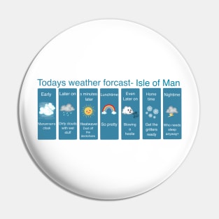 Isle of Man weather forcast Pin